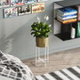 Aberto Design Maceta Decorativa GED-026-C Blanco y Dorado